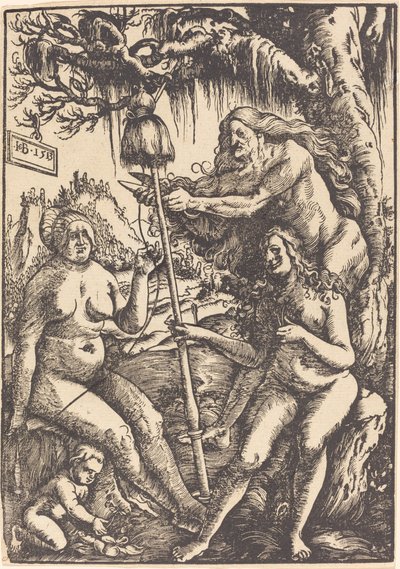 三人の宿命 ラケシス、アトロポス、クロート 作： Hans Baldung Grien