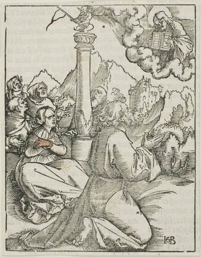 十戒より、汝は我が前に他に神を有せざるべし 作： Hans Baldung Grien
