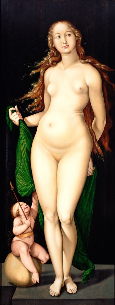 金星とアモール 作： Hans Baldung Grien