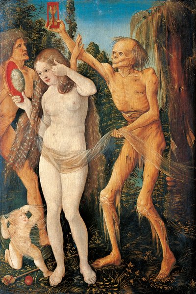 青春と死 作： Hans Baldung Grien