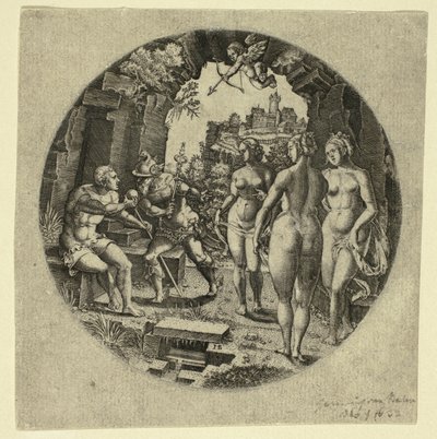 パリの審判 作： Hans Brosamer