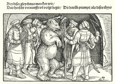 クマのトレーナー 作： Hans Burgkmair