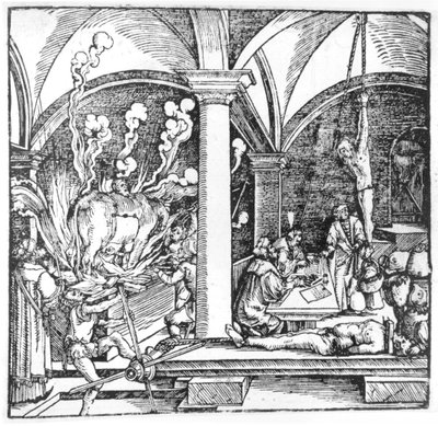 質問、Cicero Teutsch、アウグスブルク、1533年の本からのイラスト 作： Hans Burgkmair