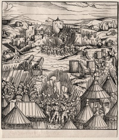 ナントの襲撃 作： Hans Burgkmair