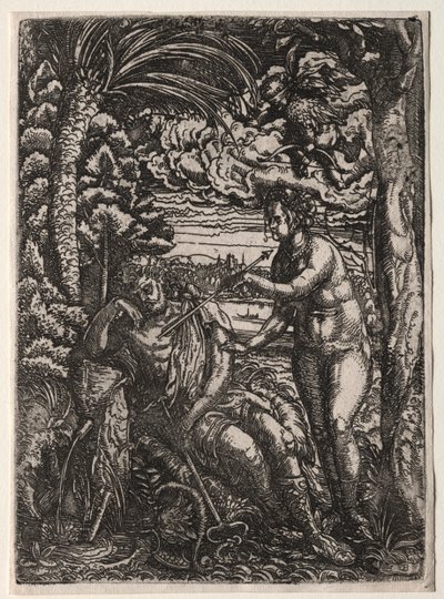 金星と水星 作： Hans Burgkmair