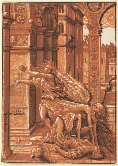 死に驚いた恋人たち 作： Hans Burgkmair I