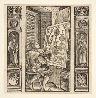 ペトラルカの宝石画家 作： Hans Burgkmair the Elder