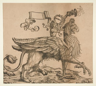Herald (勝利のアナウンサー) 作： Hans Burgkmair the Elder