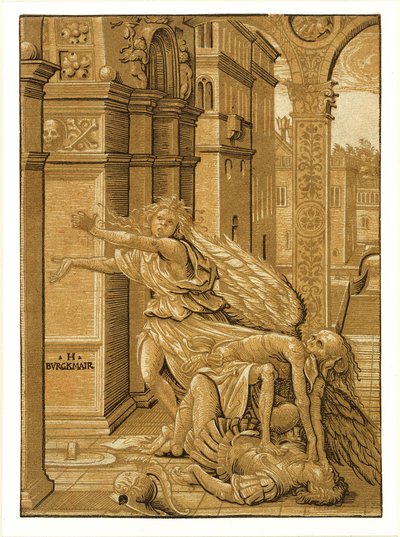 死に驚く恋人たち 作： Hans Burgkmair the Elder