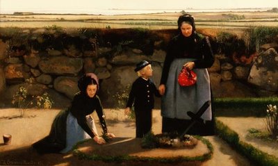 教会堂の見学 作： Hans Christian Hansen