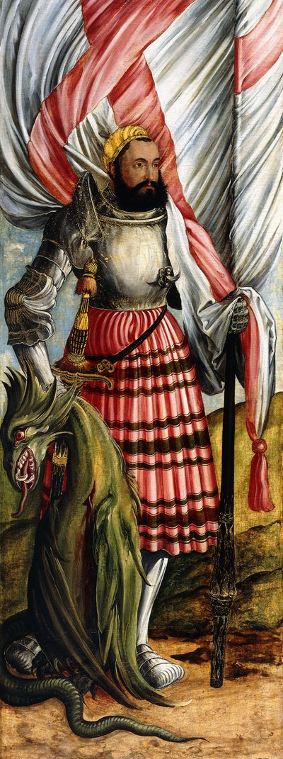 セントジョージ、1517年 作： Hans Duerer
