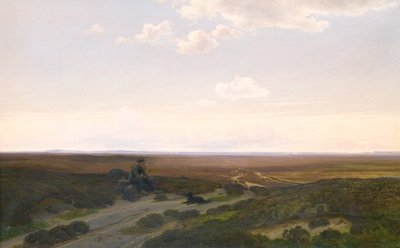 ユトランド、シルケボー近くのポーラップ湿原の眺め 作： Hans Friis