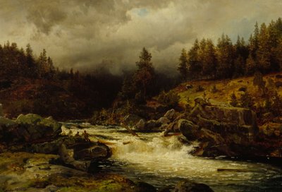 ノルウェーの急流 作： ハンス・グード