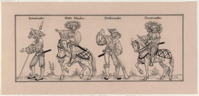 ニコラウス・メルデマンの木版画に基づく1529年のウィーン弁護団 作： Hans Guldenmundt