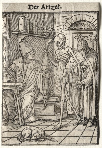 死のダンス: ドクター 作： Hans Holbein