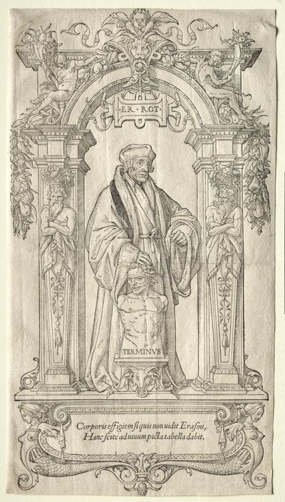 ロッテルダムのエラスムス 作： Hans Holbein