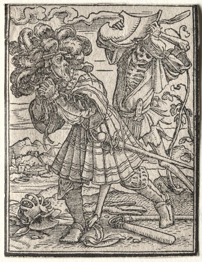 死の舞踏：伯爵 作： Hans Holbein