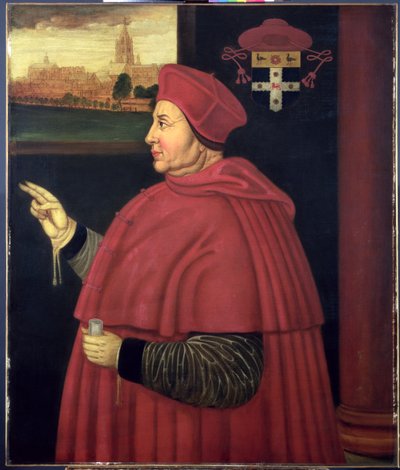 ウォルジー枢機卿 作： Hans Holbein der Jüngere