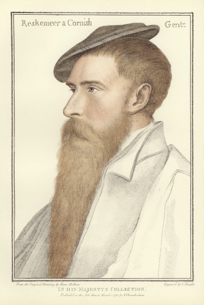 ジョン・レスキマー（アクアチント） 作： Hans Holbein der Jüngere