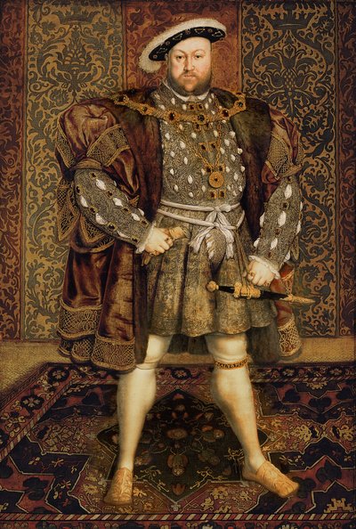 ヘンリー8世 作： Hans Holbein der Jüngere