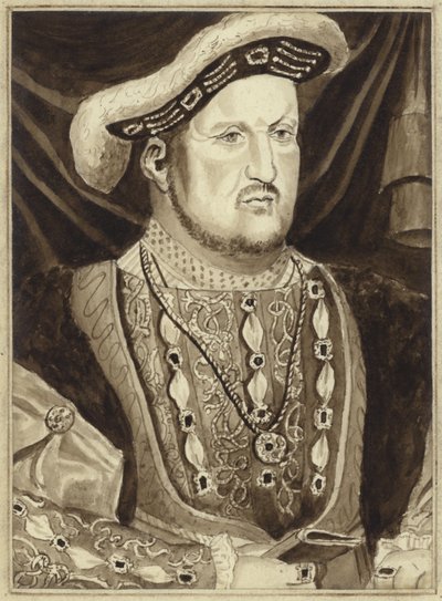 イギリスのヘンリー8世 作： Hans Holbein der Jüngere