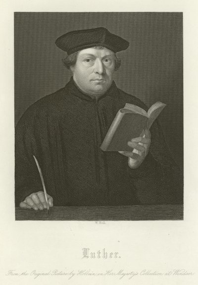 マーティン・ルター 作： Hans Holbein der Jüngere