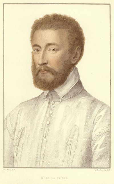 ムッシュ・ラ・ファイユ（アクアチント） 作： Hans Holbein der Jüngere
