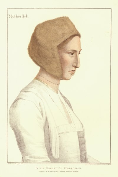 マザージャック（アクアチント） 作： Hans Holbein der Jüngere
