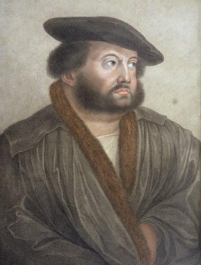 フランチェスコバルトロッツィ（1727-1815）によって彫刻されたハンスホルバイン（14978-1543）の肖像 作： Hans Holbein der Jüngere