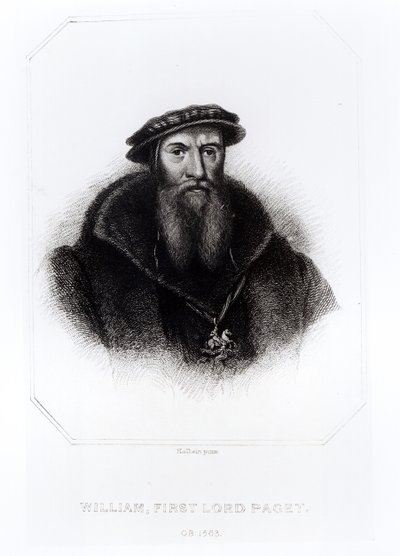 ウィリアム、最初の主パジェットの肖像 作： Hans Holbein der Jüngere