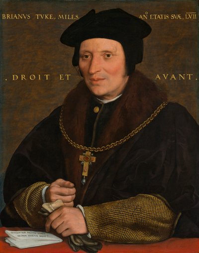ブライアン・トゥク卿、1527-8年頃または1532-34年頃（パネルに油彩） 作： Hans Holbein der Jüngere