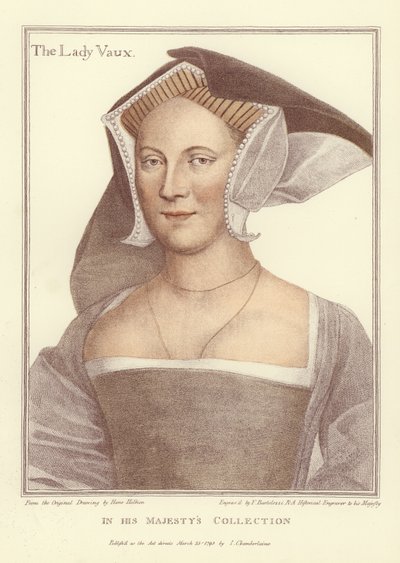 レディヴォー（アクアチント） 作： Hans Holbein der Jüngere