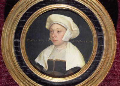 1534年にヘンリー8世王の宮廷にいる高官の妻（72441組） 作： Hans Holbein der Jüngere