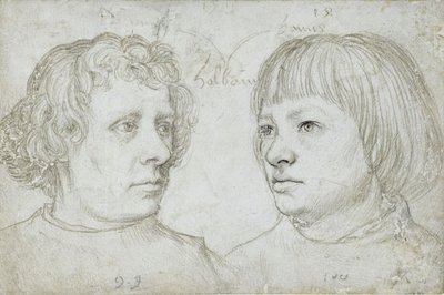 アンブロシウスとハンス 作： Hans Holbein the Elder