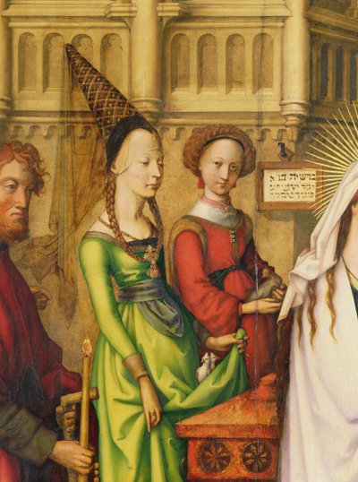 寺院におけるキリストの描写の詳細、1500（147225も参照） 作： Hans Holbein the Elder