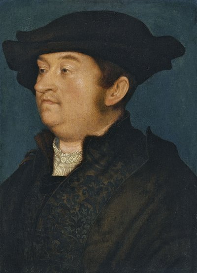 男の肖像 作： Hans Holbein the Elder