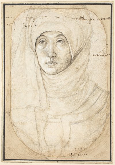 女性の肖像 [直筆] 作： Hans Holbein the Elder