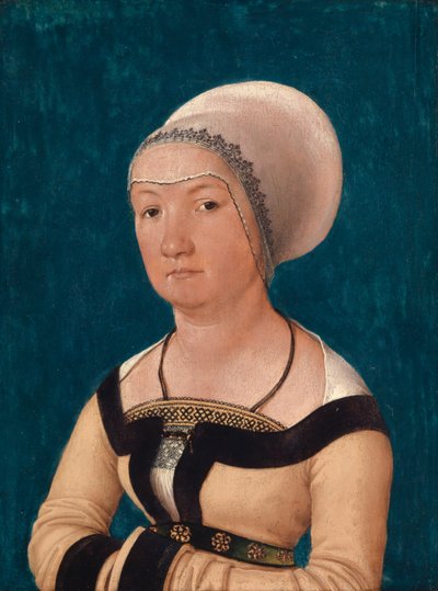 1512歳のヨルグフィッシャーの妻の肖像（1512年） 作： Hans Holbein the Elder