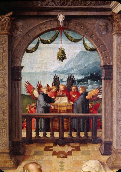 1519年の噴水の詳細 作： Hans Holbein the Elder