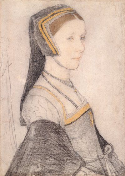 アン・クレセイクル（1511-77年頃） 作： Hans Holbein the Younger