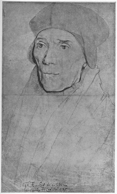 フィッシャー枢機卿、ロチェスターの司教、1532-1534 1945 作： Hans Holbein der Jüngere
