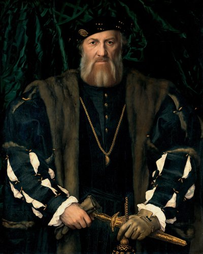 シャルルドソリエ、シェールドモレット、1534-1535 作： Hans Holbein der Jüngere