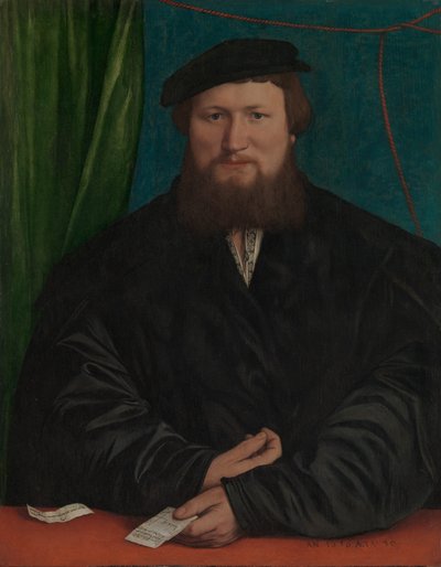 ケルンのデリックバーク、1536年。 作： Hans Holbein der Jüngere