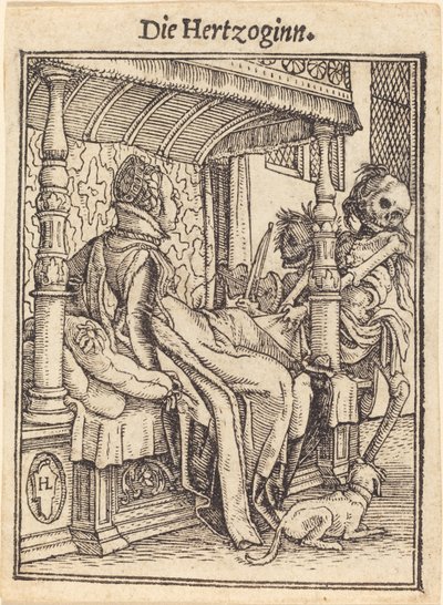 公爵夫人 作： Hans Holbein der Jüngere