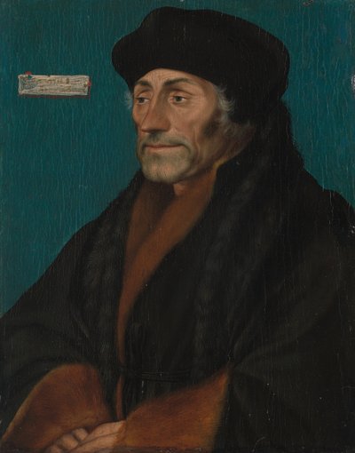 ロッテルダムのエラスムス、1532年頃。 作： Hans Holbein der Jüngere