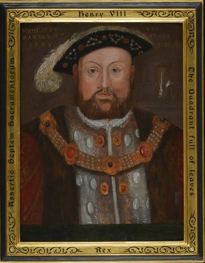 ヘンリー8世 作： Hans Holbein der Jüngere