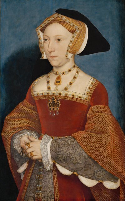 ドイツ語  ジェーン・シーモア Jane Seymour 作： Hans Holbein the Younger