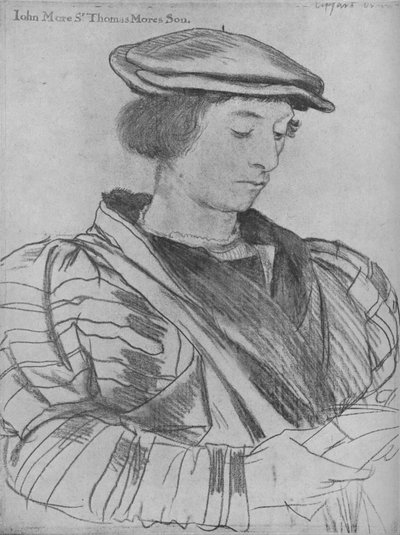 ジョン・モア・ザ・ヤンガー、1526-1527 1945 作： Hans Holbein der Jüngere
