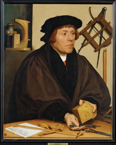 ニコラ・クラッツァー、ヘンリー8世の天文学者... 作： Hans Holbein the Younger