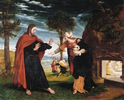 ノリ・メ・タンジェレ 作： Hans Holbein the Younger
